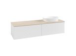 Villeroy & Boch Antao Waschtischunterschrank 1600x360x500mm L38113GF mit Beleuchtung mit Struktur FK/AP: GF/3