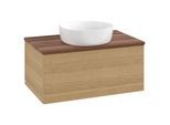 Villeroy & Boch Antao Waschtischunterschrank 800x360x500mm K30112HN mit Struktur FK/AP: HN/2