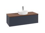 Villeroy & Boch Antao Waschtischunterschrank 1200x360x500mm L32152HG mit Beleuchtung mit Struktur FK/AP: HG/2