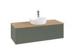 Villeroy & Boch Antao Waschtischunterschrank 1200x360x500mm L32051HL mit Beleuchtung FK/AP: HL/1