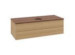 Villeroy & Boch Antao Waschtischunterschrank 1200x360x500mm L21152HN mit Beleuchtung mit Struktur FK/AP: HN/2