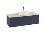 Villeroy & Boch Antao Waschtischunterschrank 1200x360x500mm K32153HG mit Struktur FK/AP: HG/3