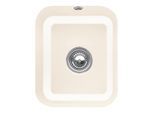 Villeroy und Boch Unterbauspüle 670401KR mit Ablaufgarnitur, Handbetätigung, Befestigungssatz, Crema