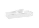 Villeroy & Boch Antao Waschtischunterschrank 1200x190x500mm L10110MT mit Beleuchtung mit Struktur FK/AP: MT/0