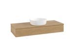Villeroy & Boch Antao Waschtischunterschrank 1200x190x500mm L10111HN mit Beleuchtung mit Struktur FK/AP: HN/1