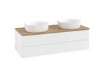 Villeroy & Boch Antao Waschtischunterschrank 1200x360x500mm L24111MT mit Beleuchtung mit Struktur FK/AP: MT/1