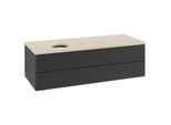 Villeroy & Boch Antao Waschtischunterschrank 1200x360x500mm L22153PD mit Beleuchtung mit Struktur FK/AP: PD/3
