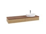 Villeroy & Boch Antao Waschtischunterschrank 1600x190x500mm K16152HN mit Struktur FK/AP: HN/2