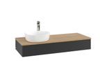 Villeroy & Boch Antao Waschtischunterschrank 1200x190x500mm L11151PD mit Beleuchtung mit Struktur FK/AP: PD/1