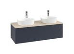 Villeroy & Boch Antao Waschtischunterschrank 1200x360x500mm K35153HG mit Struktur FK/AP: HG/3