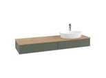 Villeroy & Boch Antao Waschtischunterschrank 1600x190x500mm L16151HL mit Beleuchtung mit Struktur FK/AP: HL/1