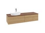 Villeroy & Boch Antao Waschtischunterschrank 1600x360x500mm K37152HN mit Struktur FK/AP: HN/2