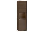 Villeroy und Boch Finion Hochschrank F470GNGN 41,8x151,6x27cm, rechts, Regal Walnut veneer, Walnut veneer
