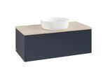 Villeroy & Boch Antao Waschtischunterschrank 1000x360x500mm L31013HG mit Beleuchtung FK/AP: HG/3
