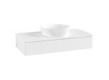 Villeroy & Boch Antao Waschtischunterschrank 1000x190x500mm L09110MT mit Beleuchtung mit Struktur FK/AP: MT/0