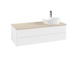 Villeroy & Boch Antao Waschtischunterschrank 1200x360x500mm L23153MT mit Beleuchtung mit Struktur FK/AP: MT/3