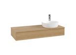Villeroy & Boch Antao Waschtischunterschrank 1200x190x500mm L12051HN mit Beleuchtung FK/AP: HN/1