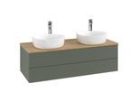 Villeroy & Boch Antao Waschtischunterschrank 1200x360x500mm L24151HL mit Beleuchtung mit Struktur FK/AP: HL/1