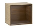 Villeroy und Boch Finion Regalmodul F580GNPC 41,8x35,6x27cm, Regal Walnut Veneer, Oak Veneer