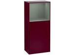 Villeroy und Boch Finion Seitenschrank G510GMHB 41,8x93,6cm, rechts, Emotion, Regal oben Olive Matt, Peony Matt