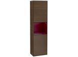 Villeroy und Boch Finion Hochschrank G460HBGN 41,8x151,6cm, links, Emotion, Regal Peony Matt Lacquer, Walnut veneer