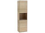 Villeroy und Boch Finion Hochschrank G470GNPC 41,8x151,6cm, rechts, Emotion, Regal Walnut Veneer, Oak Veneer