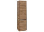 Villeroy und Boch Collaro Hochschrank C03300RH 40,4x153,8x34,9cm, Anschlag links, Kansas Oak