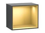 Villeroy und Boch Finion Regalmodul G580HFHG 41,8x35,6x27cm, Emotion, Regal Gold Matt, Midnight Blue Matt Lacquer