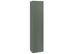 Villeroy und Boch Antao Hochschrank K46100HL 41,4x171,9x28,7cm, Waschbeckenplattenfarbe Lack, leaf green matt lacquer