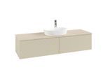 Villeroy & Boch Antao Waschtischunterschrank 1600x360x500mm K36153HJ mit Struktur FK/AP: HJ/3