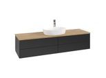 Villeroy & Boch Antao Waschtischunterschrank 1600x360x500mm L25051PD mit Beleuchtung FK/AP: PD/1
