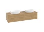 Villeroy & Boch Antao Waschtischunterschrank 1600x360x500mm L28011HN mit Beleuchtung FK/AP: HN/1