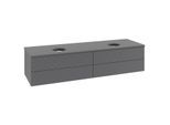 Villeroy & Boch Antao Waschtischunterschrank 1600x360x500mm L28110GK mit Beleuchtung mit Struktur FK/AP: GK/0