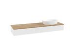 Villeroy & Boch Antao Waschtischunterschrank 1600x190x500mm L16011MT mit Beleuchtung FK/AP: MT/1