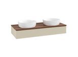 Villeroy & Boch Antao Waschtischunterschrank 1200x190x500mm L13112HJ mit Beleuchtung mit Struktur FK/AP: HJ/2