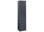 Villeroy und Boch Subway 3.0 Hochschrank C59100VQ 40x171x36,2cm, Schanier rechts/Griff Aluminium glänzend, marine blue