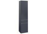 Villeroy und Boch Subway 3.0 Hochschrank C59000VQ 40x171x36,2cm, Schanier links/Griff Aluminium glänzend, marine blue