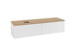 Villeroy & Boch Antao Waschtischunterschrank 1600x360x500mm L37111GF mit Beleuchtung mit Struktur FK/AP: GF/1
