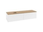 Villeroy & Boch Antao Waschtischunterschrank 1600x360x500mm L37151MT mit Beleuchtung mit Struktur FK/AP: MT/1