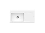 Villeroy und Boch Subway Style 60 Spüle 336200KG Spülbecken links, 510 mm, snow white CeramicPlus