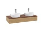 Villeroy & Boch Antao Waschtischunterschrank 1200x190x500mm L13152HN mit Beleuchtung mit Struktur FK/AP: HN/2