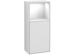 Villeroy und Boch Finion Seitenschrank G500GFMT 41,8x93,6cm, links, Emotion, Regal oben Glossy White, White matt lacquer