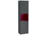 Villeroy und Boch Finion Hochschrank G470HBHG 41,8x151,6cm, rechts, Emotion, Regal Peony Matt Lacquer, Midnight Blue Matt Lacquer