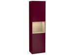 Villeroy und Boch Finion Hochschrank F470PCHB 41,8x151,6x27cm, rechts, Regal Oak Venerr, Peony Matt