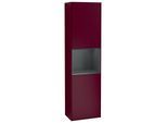 Villeroy und Boch Finion Hochschrank F470HGHB 41,8x151,6x27cm, rechts, Regal Midnight Blue Matt Lacquer, Peony Matt
