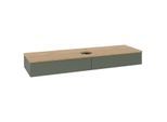 Villeroy & Boch Antao Waschtischunterschrank 1600x190x500mm L14051HL mit Beleuchtung FK/AP: HL/1