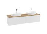 Villeroy & Boch Antao Waschtischunterschrank 1600x360x500mm L39151GF mit Beleuchtung mit Struktur FK/AP: GF/1