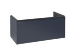 Villeroy und Boch Subway 3.0 Waschtisch-Unterschrank C569L1VQ 97,3x42,9x47,8cm, mit LED/Griff Volcano black, marine blue