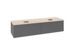 Villeroy & Boch Antao Waschtischunterschrank 1600x360x500mm L39053GK mit Beleuchtung FK/AP: GK/3
