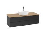 Villeroy & Boch Antao Waschtischunterschrank 1200x360x500mm L21051PD mit Beleuchtung FK/AP: PD/1